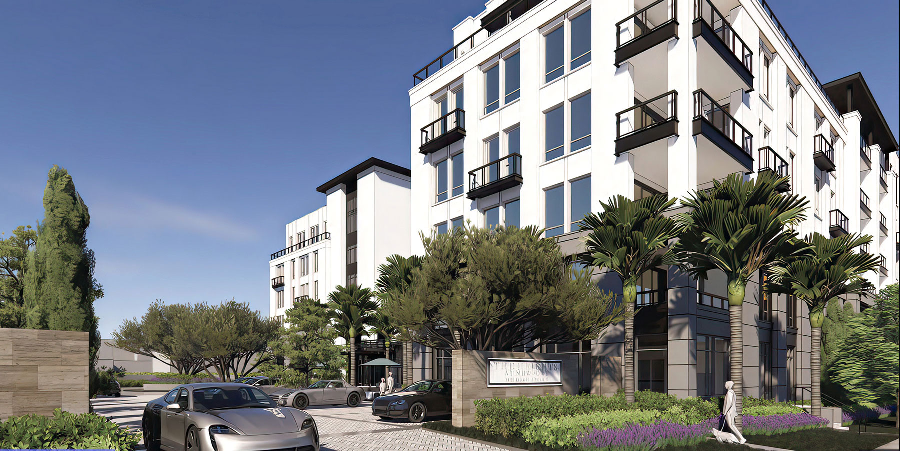 Another Airport Area residential project Quail driveway